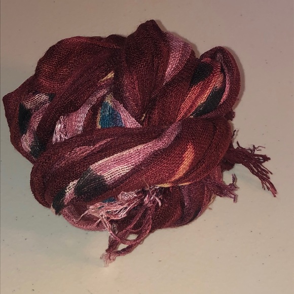 Ten Thousand Villages Sheer Scarf - Picture 4 of 5